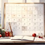 calendrier de l'avent écriture créative 2025